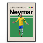 Indlæs billede til gallerivisning Fodbold plakat | Fodbold plakater | Neymar Jr. Fodbold Plakat 01 | Perfekt til Den Ægte Fan | Plakaty.dk
