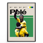 Indlæs billede til gallerivisning Fodbold plakat | Fodbold plakater | Pelé Fodbold Plakat | Legendarisk Tribute til Den Ægte Fan | Plakaty.dk
