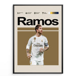 Indlæs billede til gallerivisning Fodbold plakat | Fodbold plakater | Sergio Ramos Fodbold Plakat 01 | Legendarisk Tribute til Den Ægte Fan | Plakaty.dk
