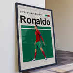 Indlæs billede til gallerivisning Fodbold plakat | Fodbold plakater | Cristiano Ronaldo Fodbold Plakat 03 | Ideel til Enhver Fan | Plakaty.dk
