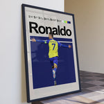 Indlæs billede til gallerivisning Fodbold plakat | Fodbold plakater | Cristiano Ronaldo Fodbold Plakat 04 | Ideel til Enhver Fan | Plakaty.dk
