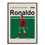 Indlæs billede til gallerivisning Fodbold plakat | Fodbold plakater | Cristiano Ronaldo Fodbold Plakat 03 | Ideel til Enhver Fan | Plakaty.dk
