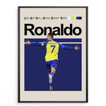 Indlæs billede til gallerivisning Fodbold plakat | Fodbold plakater | Cristiano Ronaldo Fodbold Plakat 04 | Ideel til Enhver Fan | Plakaty.dk
