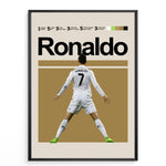 Indlæs billede til gallerivisning Fodbold plakat | Fodbold plakater | Cristiano Ronaldo Fodbold Plakat 02 | Ideel til Enhver Fan | Plakaty.dk
