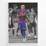 Indlæs billede til gallerivisning Fodbold plakat | Fodbold plakater | Lamine Yamal Fodbold Plakat | Inspirerende for Fremtidens Fans | Plakaty.dk
