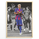Indlæs billede til gallerivisning Fodbold plakat | Fodbold plakater | Lamine Yamal Fodbold Plakat | Inspirerende for Fremtidens Fans | Plakaty.dk
