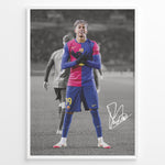 Indlæs billede til gallerivisning Fodbold plakat | Fodbold plakater | Lamine Yamal Fodbold Plakat | Inspirerende for Fremtidens Fans | Plakaty.dk
