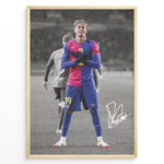 Indlæs billede til gallerivisning Fodbold plakat | Fodbold plakater | Lamine Yamal Fodbold Plakat | Inspirerende for Fremtidens Fans | Plakaty.dk
