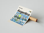Indlæs billede til gallerivisning Argentina fodbold holdplakat | Officielt holdfoto med blå og hvide trøjer fra 2024-2025 sæsonen, perfekte detaljer og stærk holdenergi
