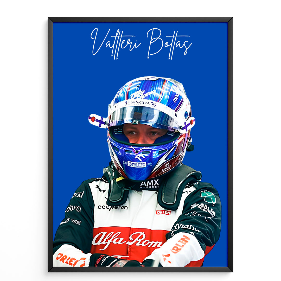 Valtteri Bottas F1 Plakat | Racingmestre Spor på 20+ Baner