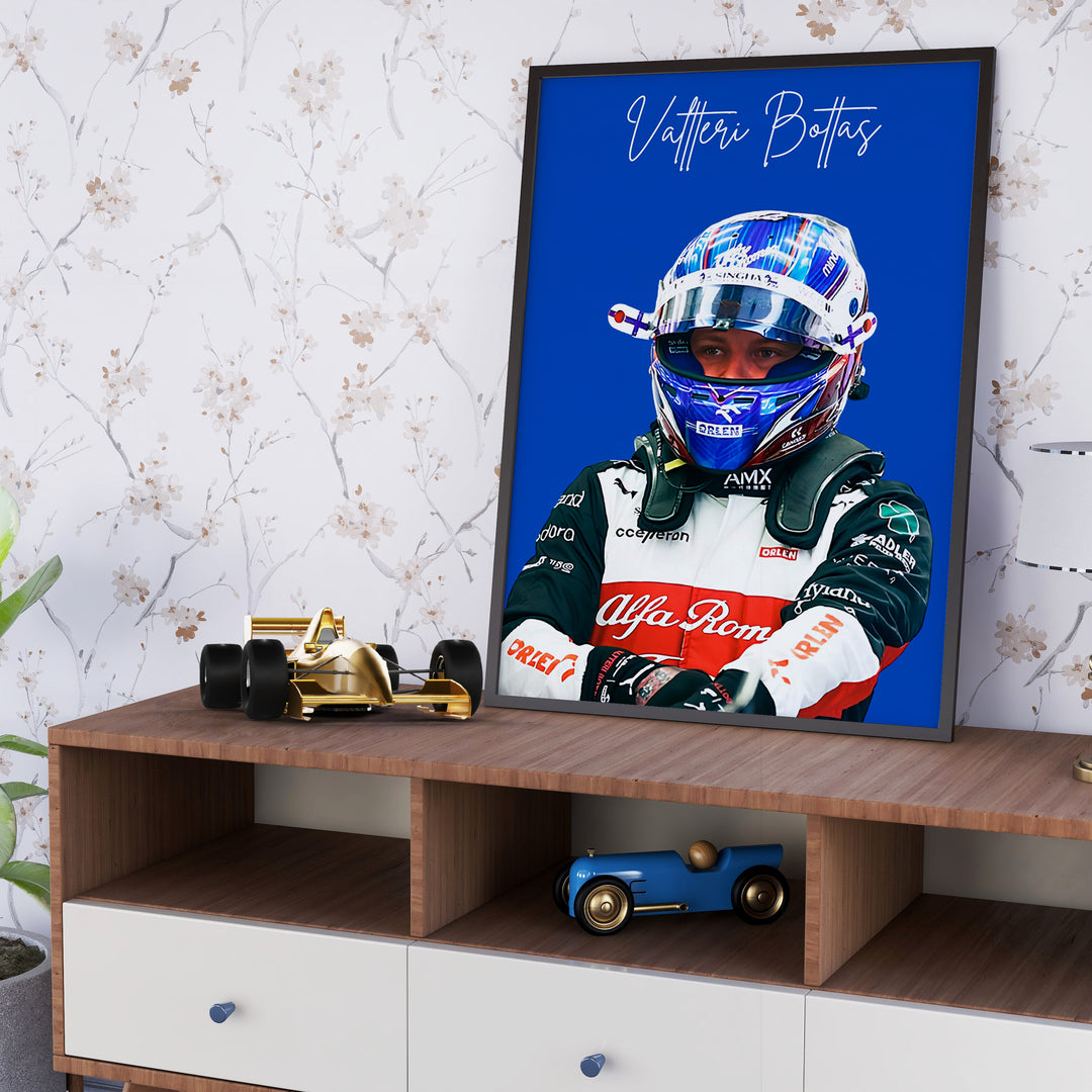 Valtteri Bottas F1 Plakat | Racingmestre Spor på 20+ Baner