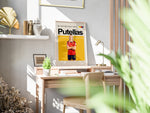Indlæs billede til gallerivisning Alexia Putellas plakat | Spansk landsholdstrøje i rød og gul med stærk attitude – perfekt til fans af kvindefodbold og Spanien
