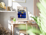 Indlæs billede til gallerivisning Holdfoto | France fodboldplakat 2024-2025 med spillere i blå trøjer – perfekt til fans af det franske nationalhold.
