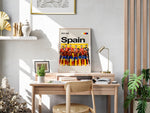 Indlæs billede til gallerivisning Holdfoto | Spanien fodbold plakater | Spansk landshold i klassiske røde trøjer, holdopstilling 2024-2025 sæson, moderne og stilfuldt design.
