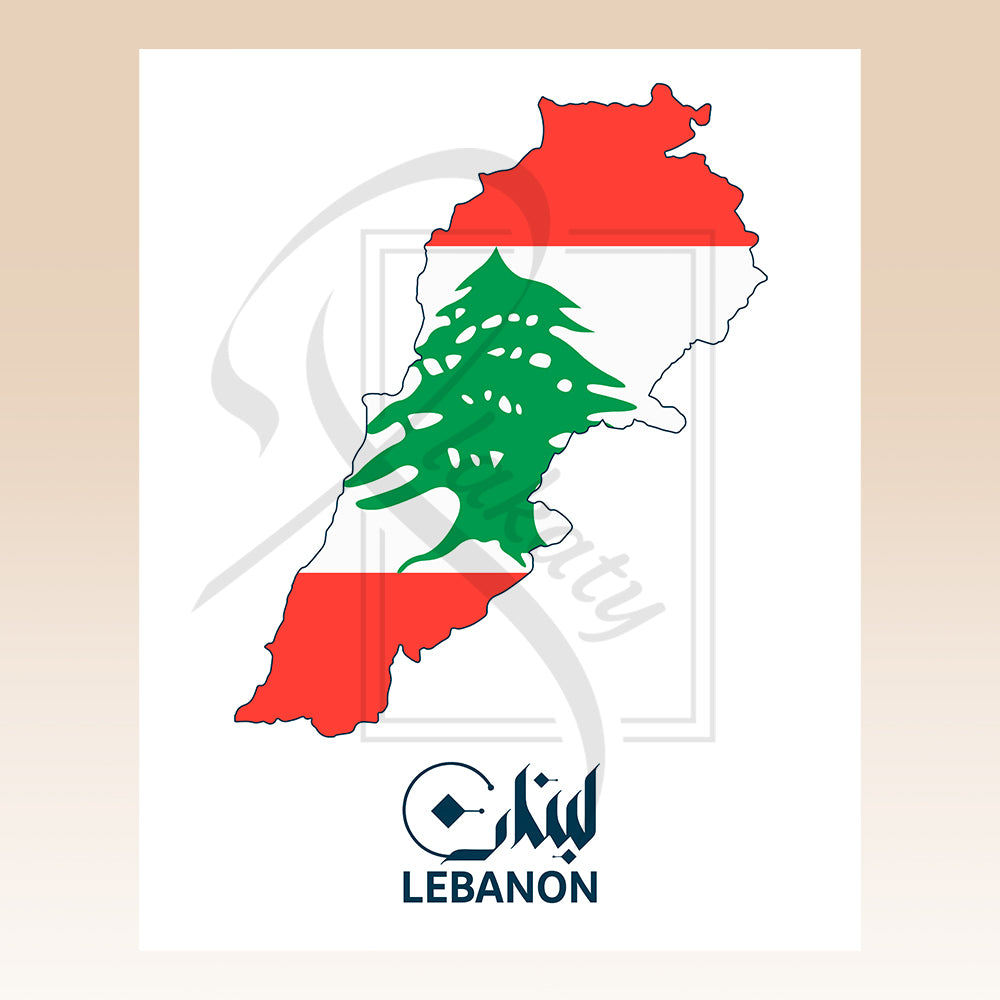 Lebanon Plakat | Flag Plakat