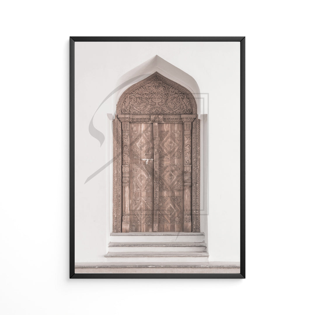 3x Islam Beige Plakater | Dua | Orient Door Architecture | Sabr Pink