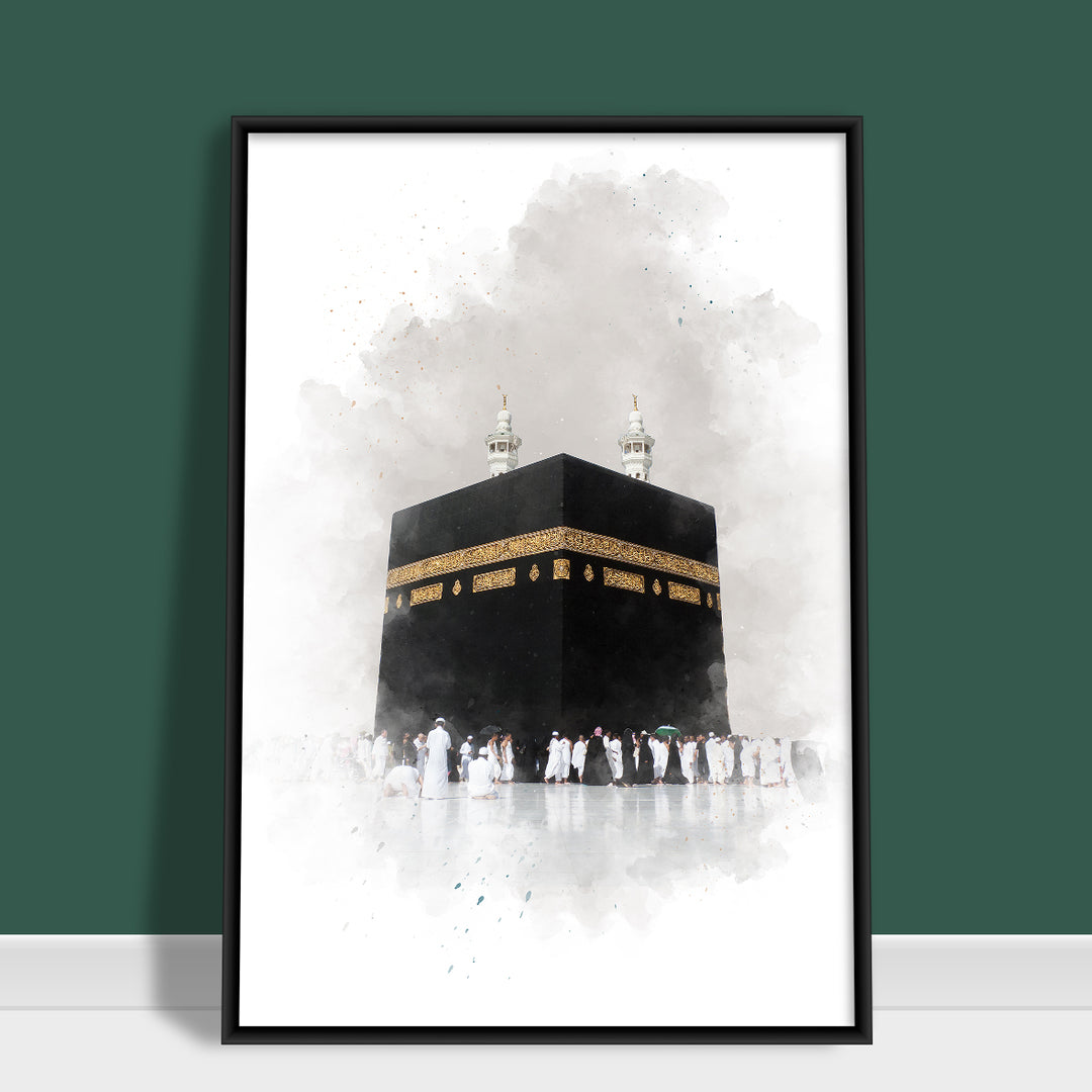 Islam Plakater | Kaaba Mecca, Islamisk Plakat