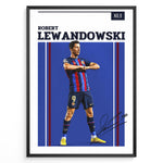 Indlæs billede til gallerivisning Fodbold plakat | Fodbold plakater | Robert Lewandowski Fodbold Plakat | Perfekt til Passionerede Fans | Plakaty.dk
