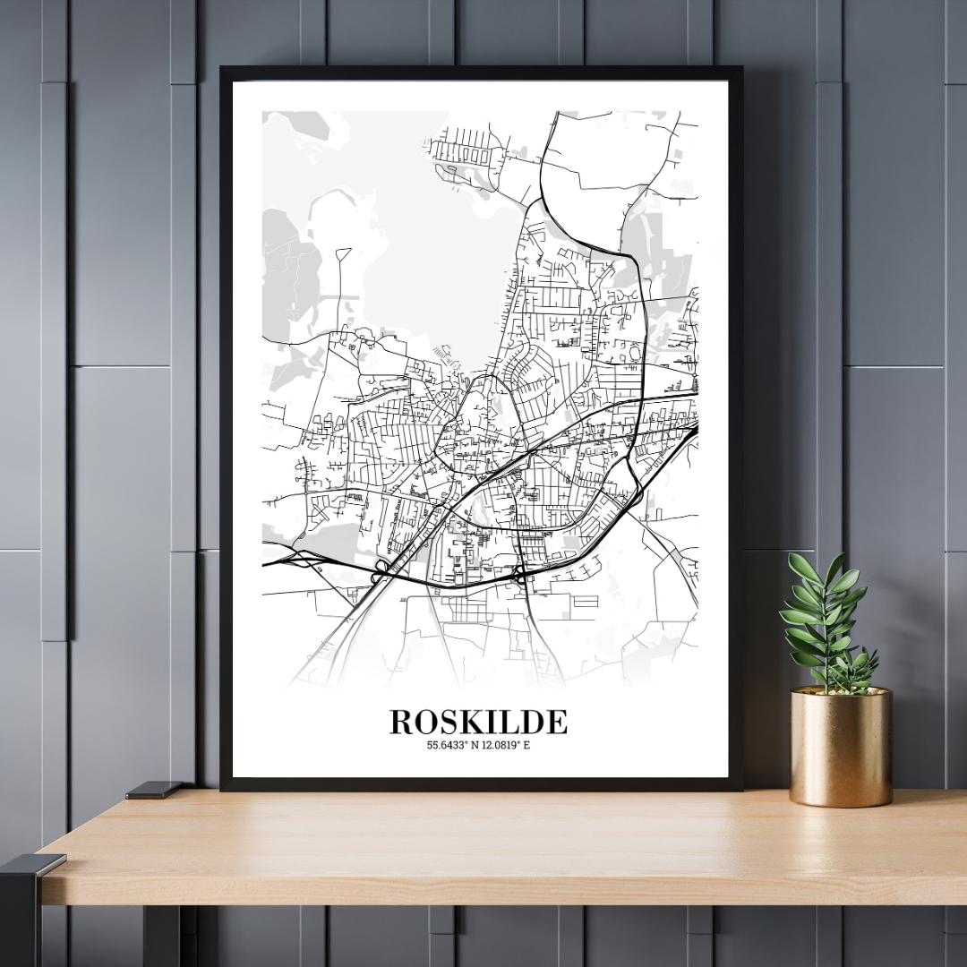 Roskilde | Byplakat - Min By