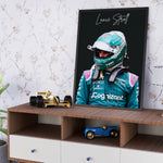 Indlæs billede til gallerivisning Lance Stroll F1 Plakat | Unikt Design på 20+ Internationale Baner
